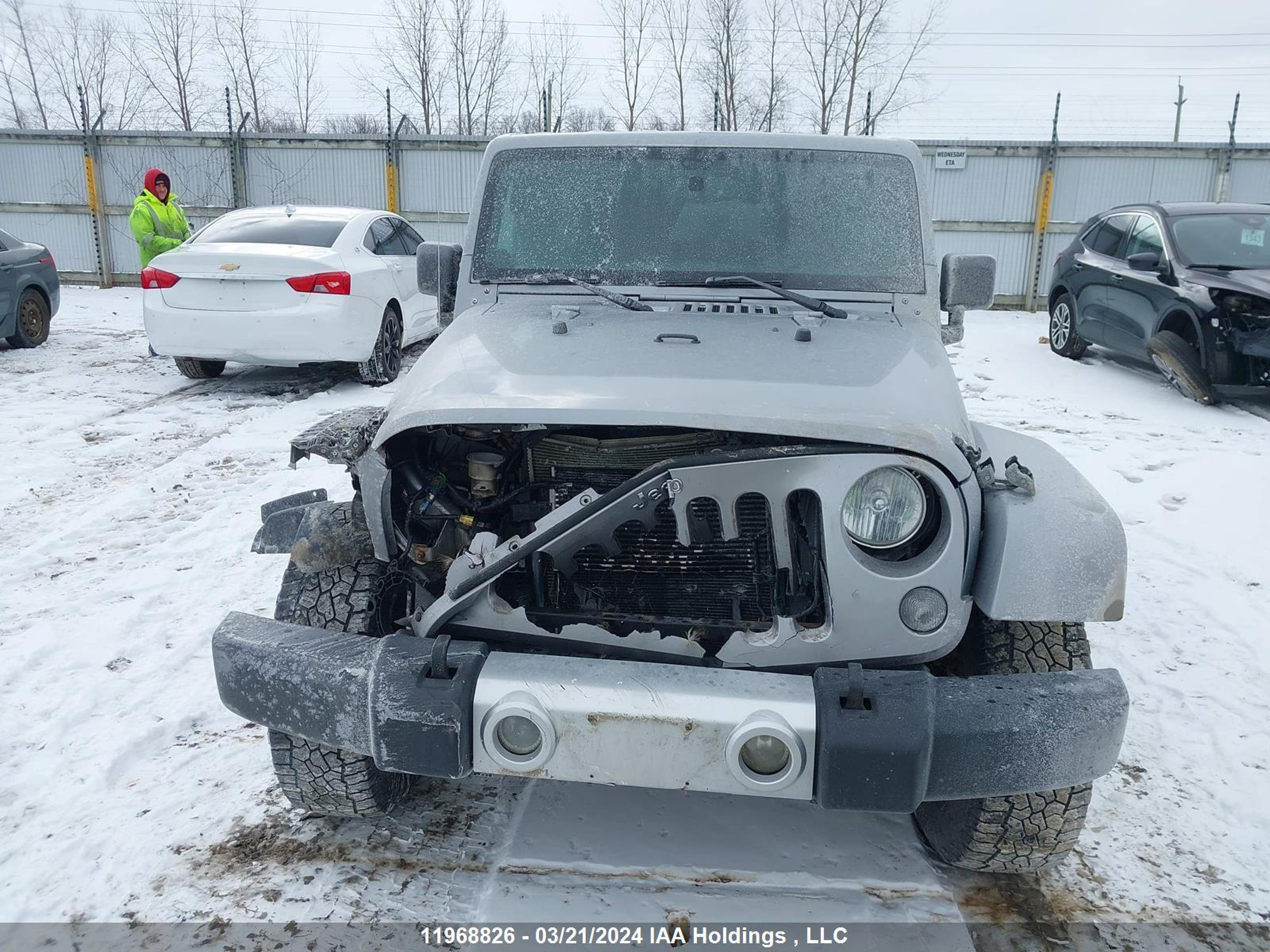 Photo 11 VIN: 1C4BJWEG7EL244250 - JEEP WRANGLER 