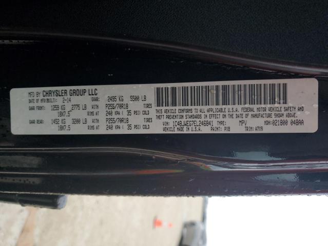 Photo 12 VIN: 1C4BJWEG7EL246841 - JEEP WRANGLER 