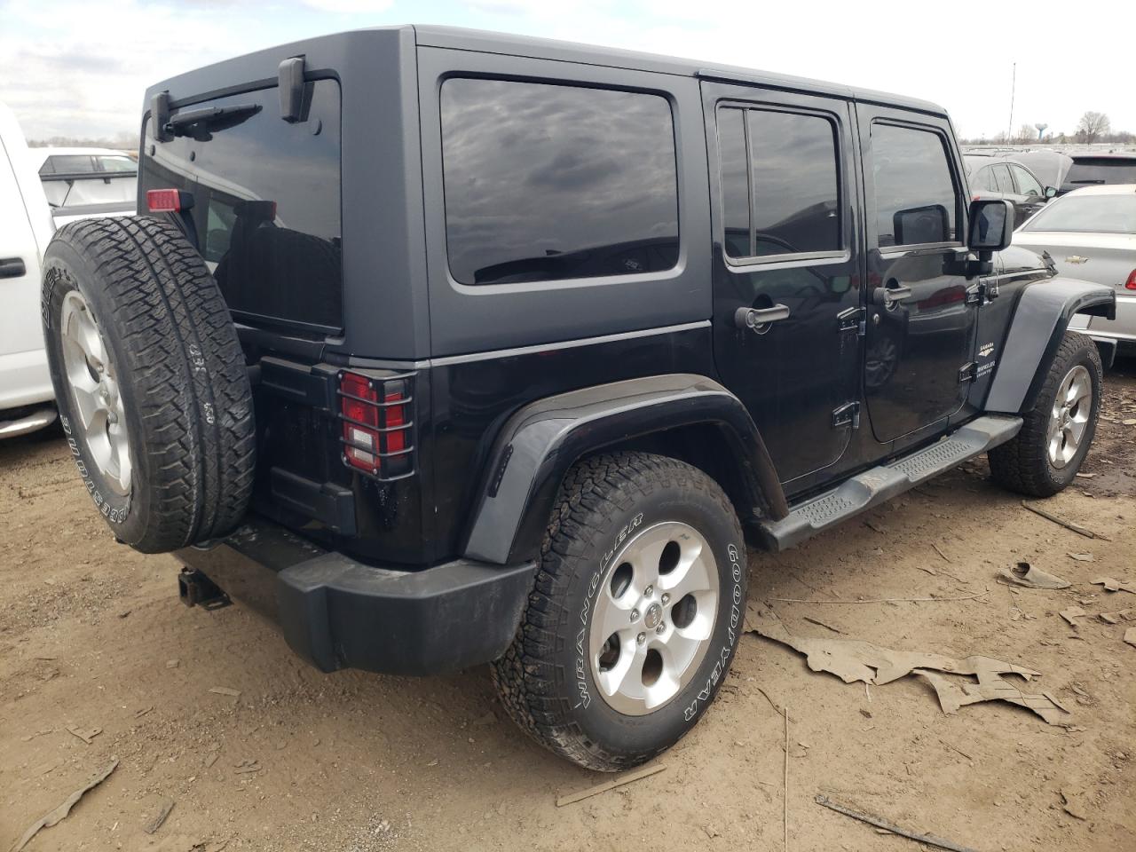 Photo 2 VIN: 1C4BJWEG7EL255569 - JEEP WRANGLER 