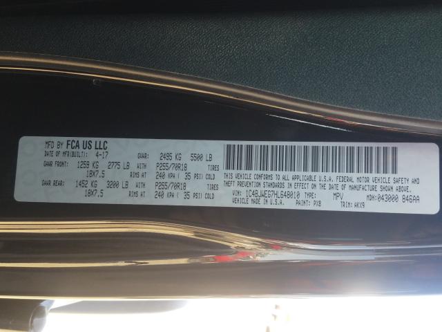 Photo 9 VIN: 1C4BJWEG7HL648010 - JEEP WRANGLER U 