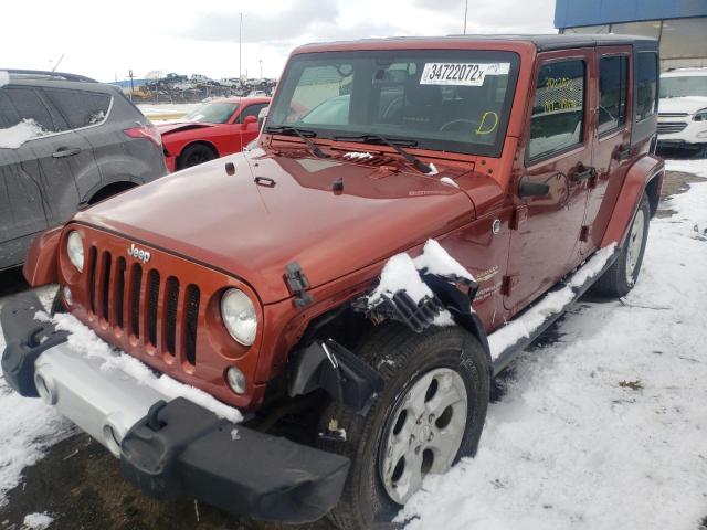 Photo 1 VIN: 1C4BJWEG8EL240403 - JEEP WRANGLER U 