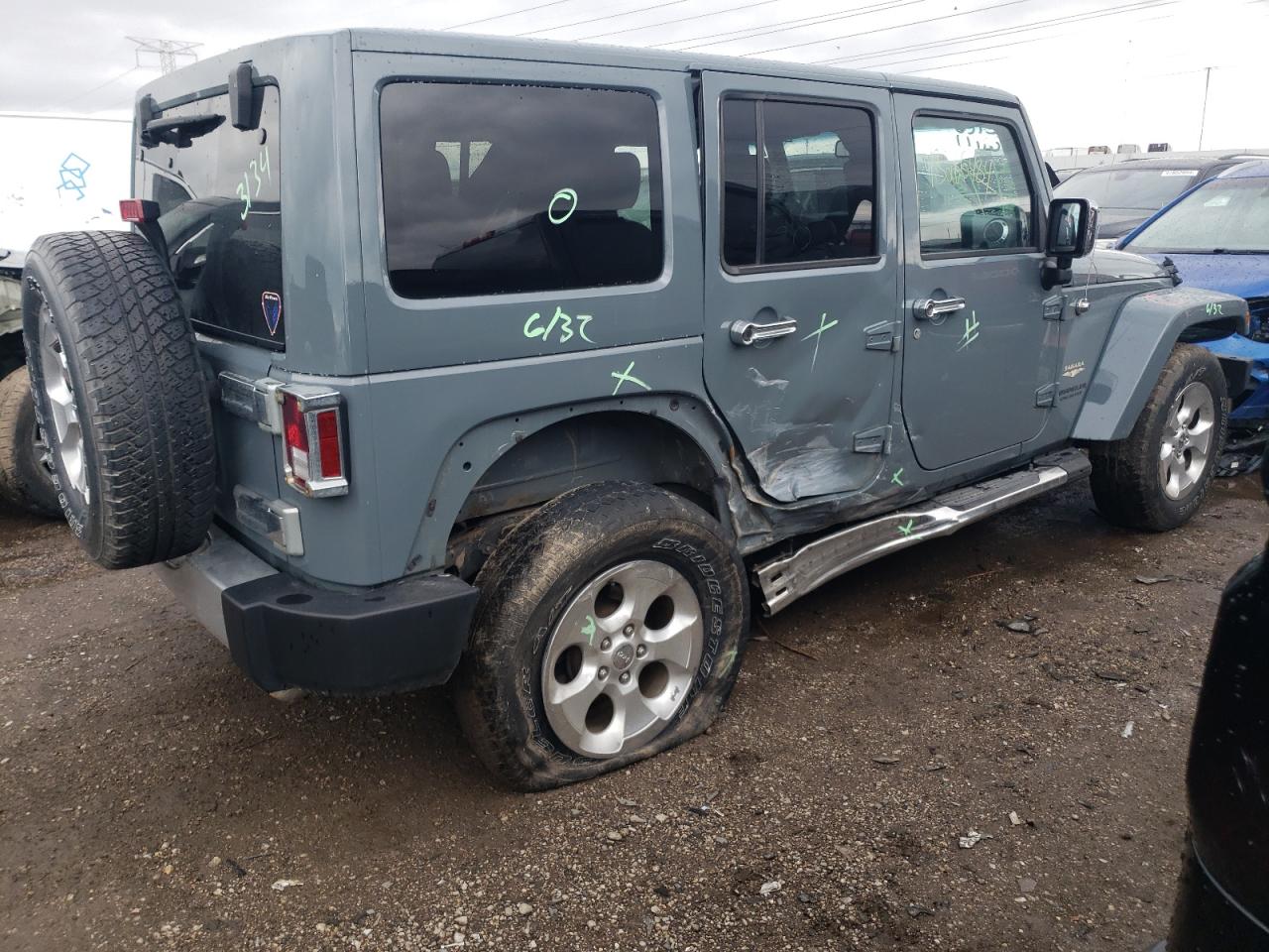 Photo 2 VIN: 1C4BJWEG9EL273278 - JEEP WRANGLER 