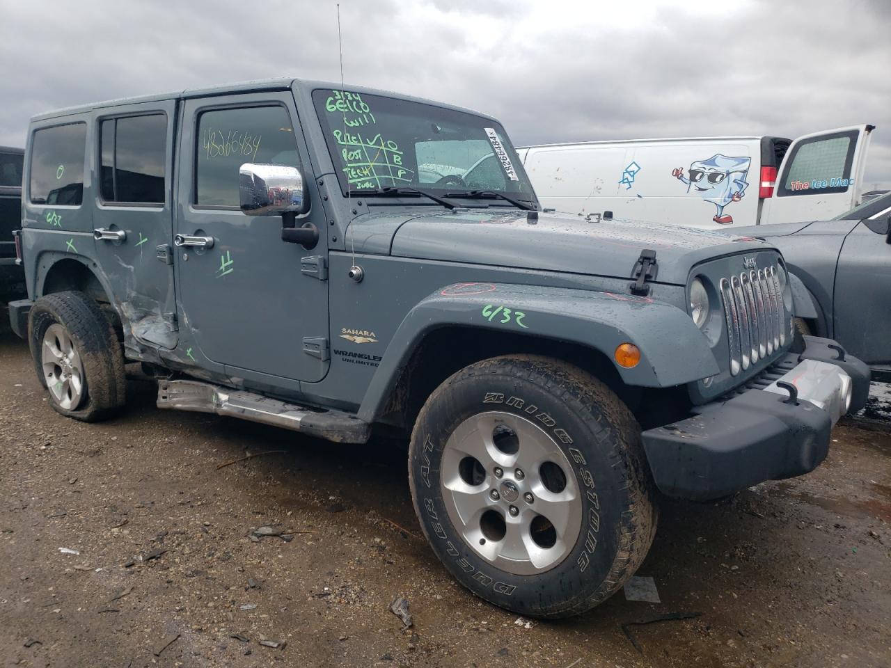 Photo 3 VIN: 1C4BJWEG9EL273278 - JEEP WRANGLER 