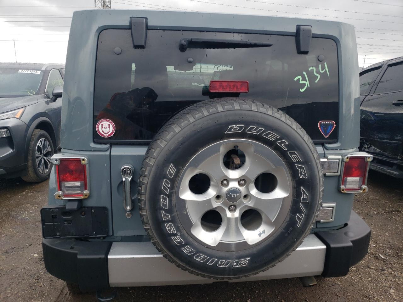 Photo 5 VIN: 1C4BJWEG9EL273278 - JEEP WRANGLER 