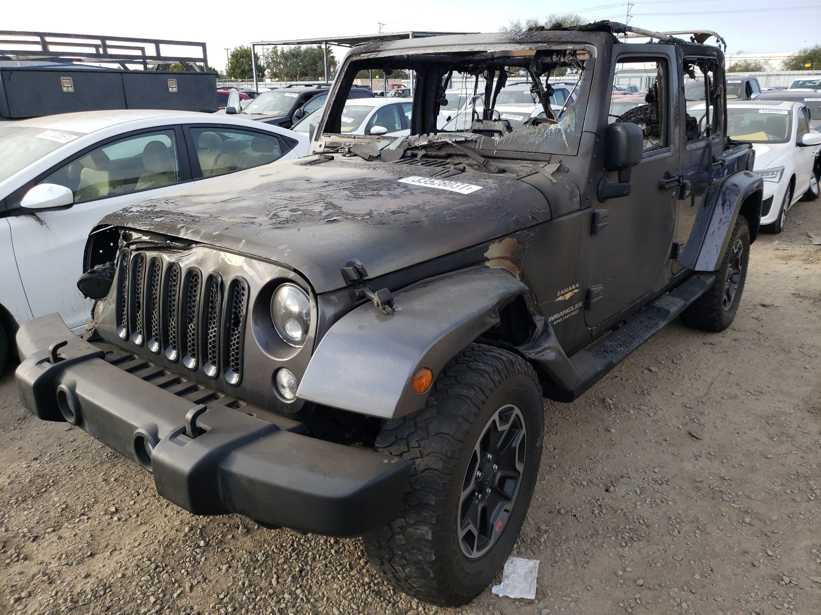 Photo 1 VIN: 1C4BJWEG9EL283468 - JEEP WRANGLER U 