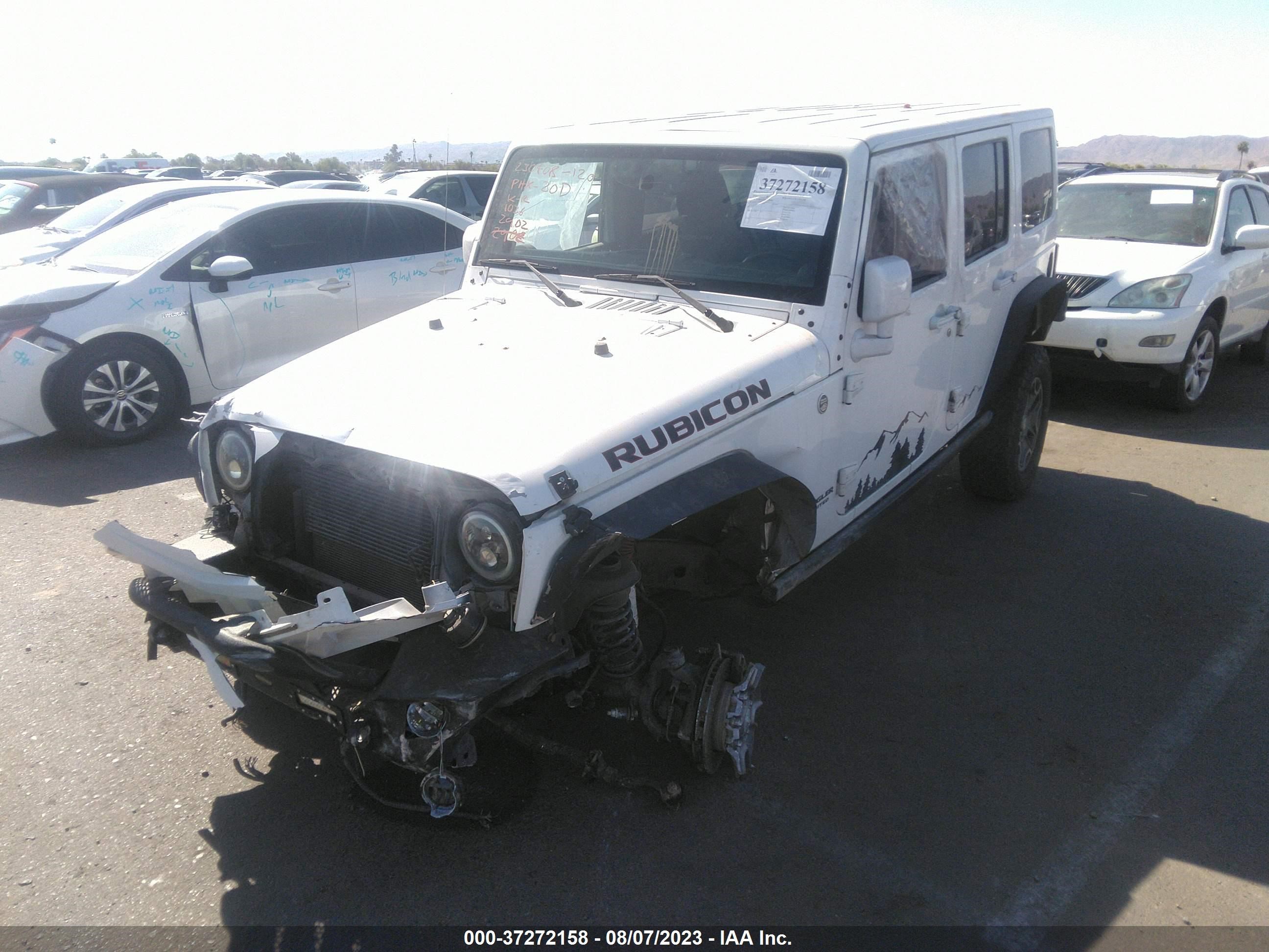 Photo 1 VIN: 1C4BJWFG0EL182902 - JEEP WRANGLER 