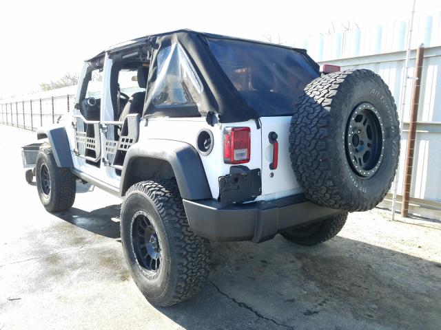 Photo 2 VIN: 1C4BJWFG3HL617724 - JEEP WRANGLER UNLIMITED 