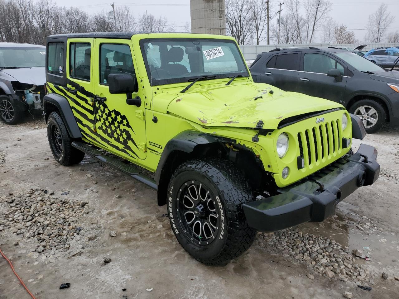 Photo 3 VIN: 1C4BJWKG3GL319033 - JEEP WRANGLER 