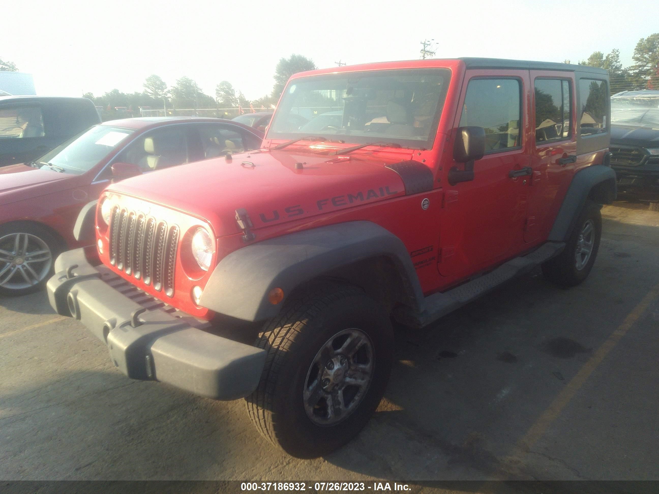 Photo 1 VIN: 1C4BJWKG4FL719083 - JEEP WRANGLER 