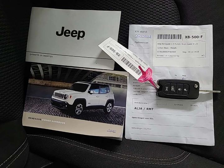 Photo 13 VIN: 1C4BU0000JPH65909 - JEEP RENEGADE 