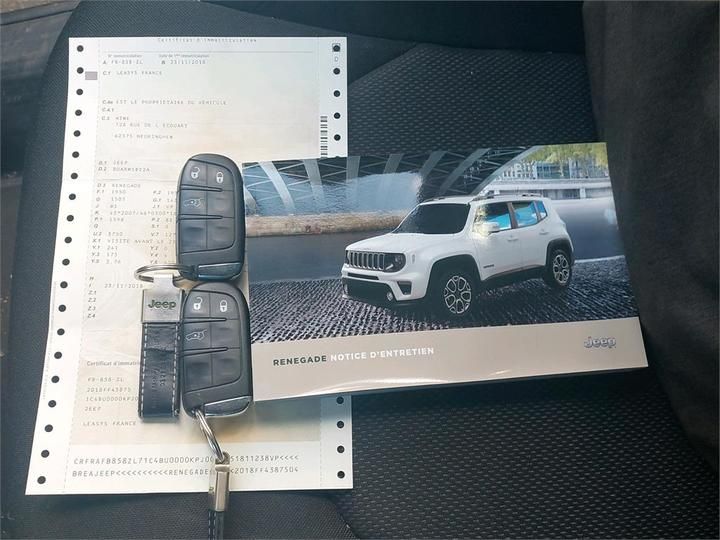 Photo 8 VIN: 1C4BU0000KPJ00641 - JEEP RENEGADE 