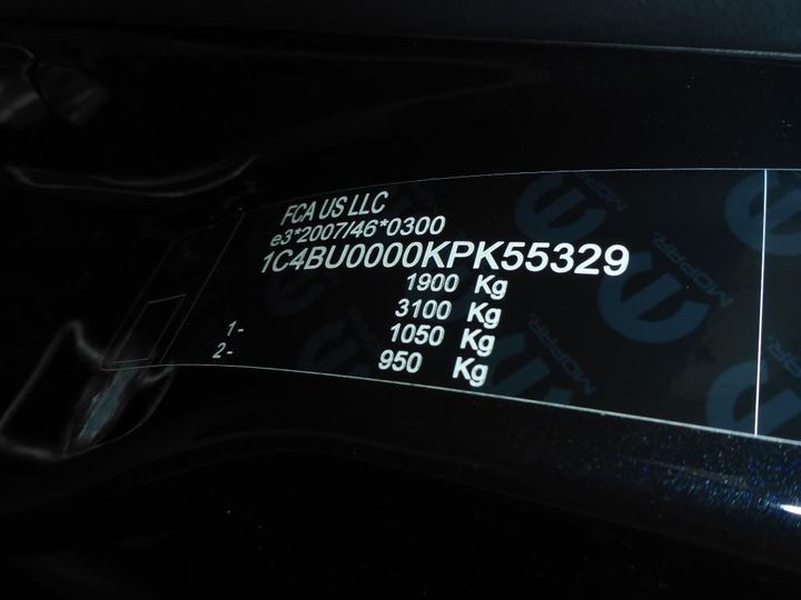 Photo 11 VIN: 1C4BU0000KPK55329 - JEEP RENEGADE 