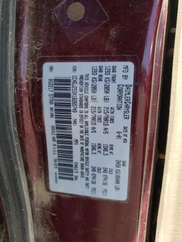 Photo 12 VIN: 1C4GJ253X1B265749 - CHRYSLER ALL MODELS 