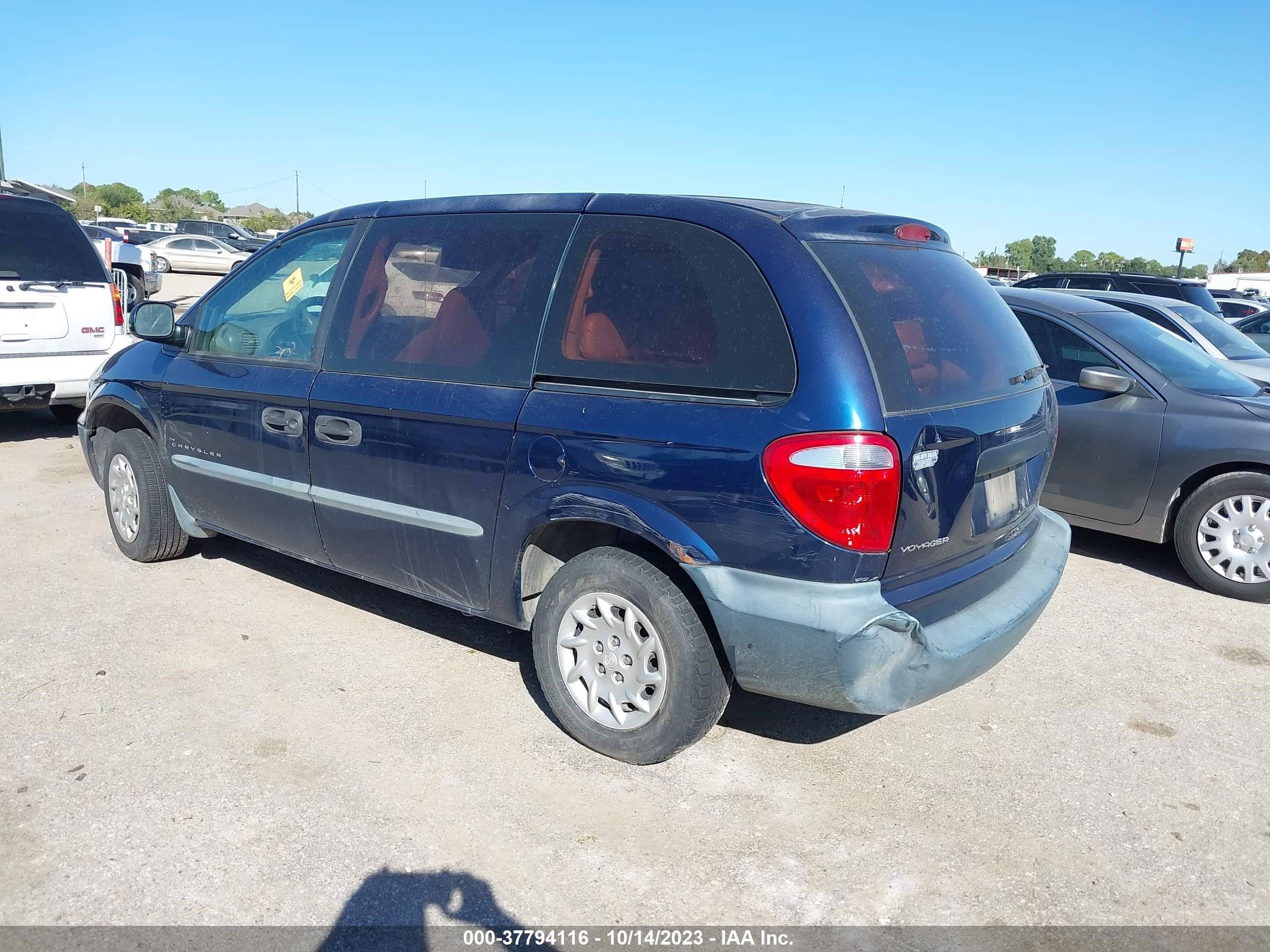 Photo 2 VIN: 1C4GJ25B41B231121 - CHRYSLER VOYAGER 