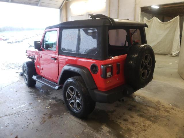 Photo 2 VIN: 1C4GJXAG2JW329944 - JEEP WRANGLER S 