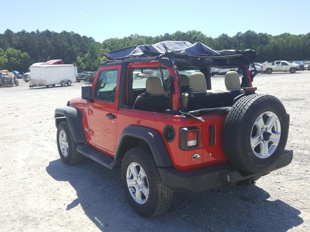 Photo 2 VIN: 1C4GJXAG2KW539929 - JEEP WRANGLER S 