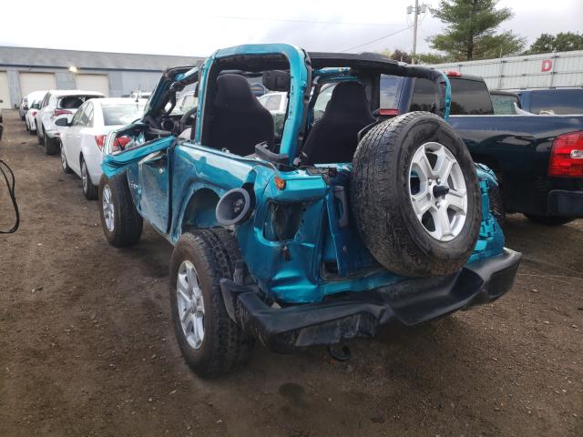 Photo 2 VIN: 1C4GJXAG2KW676370 - JEEP WRANGLER S 