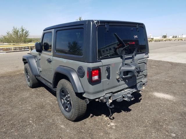 Photo 2 VIN: 1C4GJXAG3KW505451 - JEEP WRANGLER S 