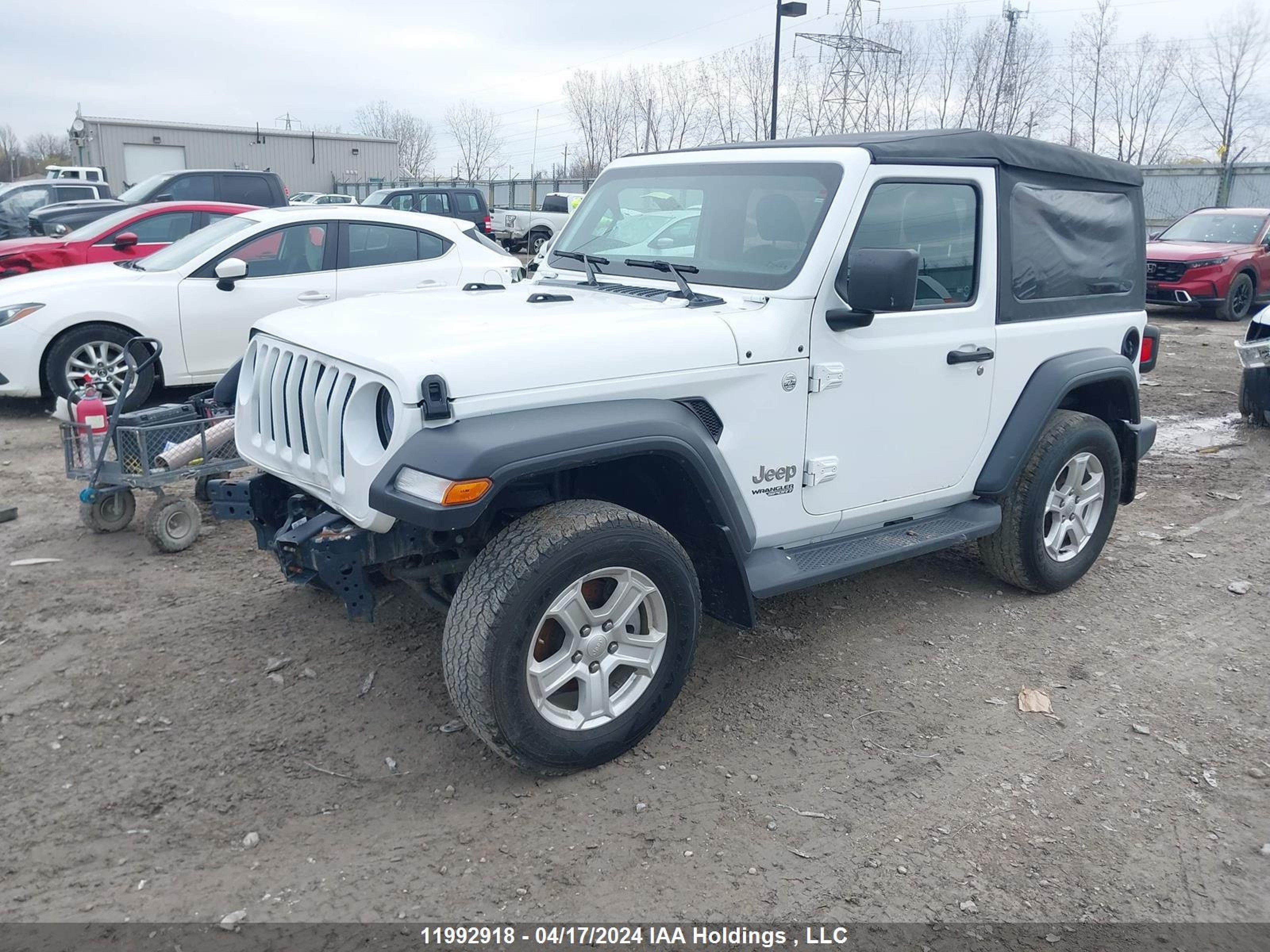 Photo 1 VIN: 1C4GJXAG4KW626621 - JEEP WRANGLER 