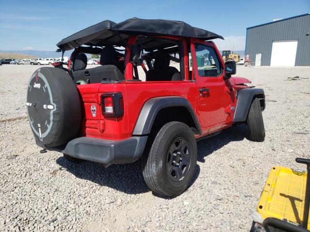 Photo 3 VIN: 1C4GJXAG5LW268298 - JEEP WRANGLER S 