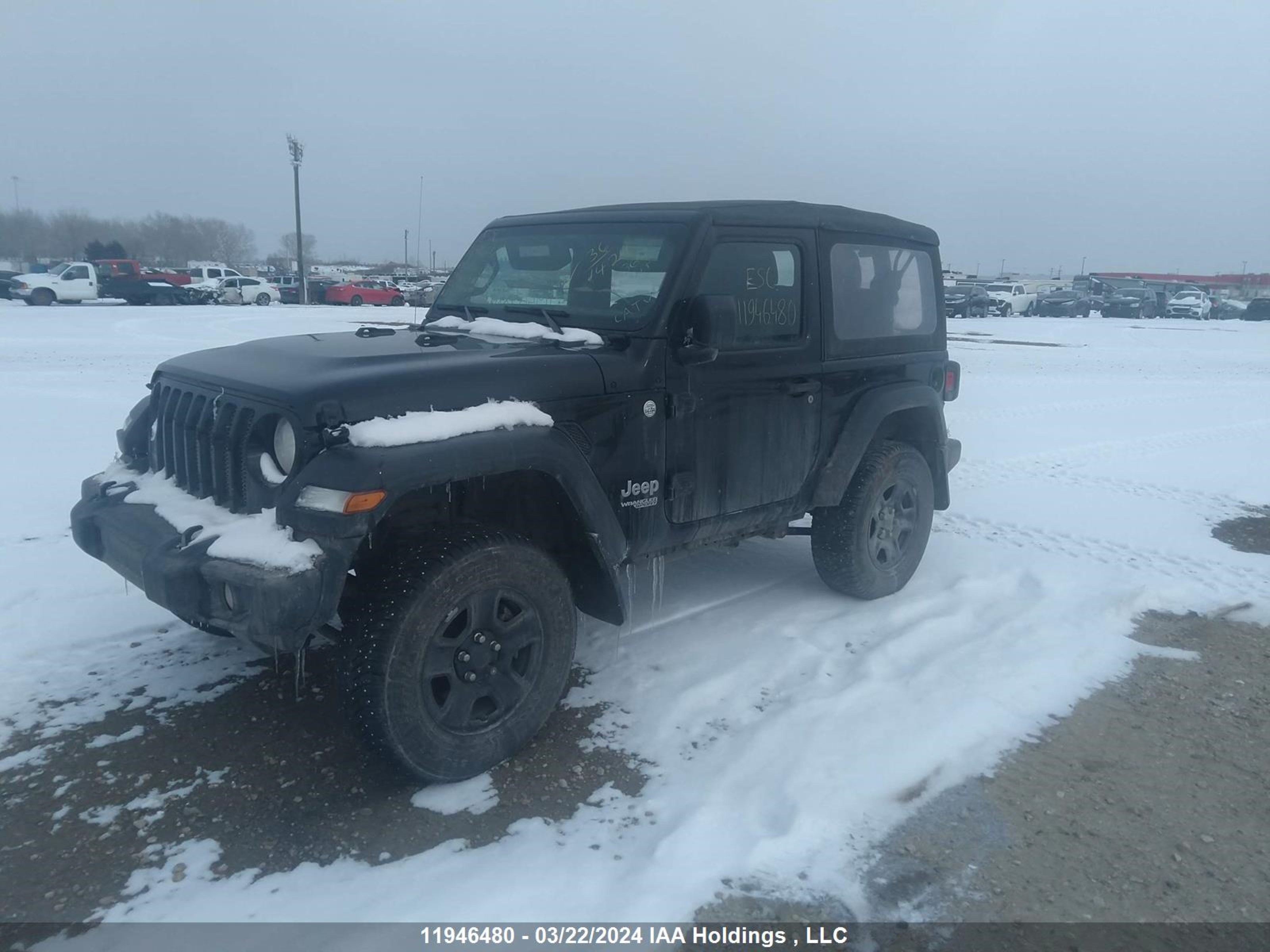 Photo 1 VIN: 1C4GJXAG7KW671603 - JEEP WRANGLER 