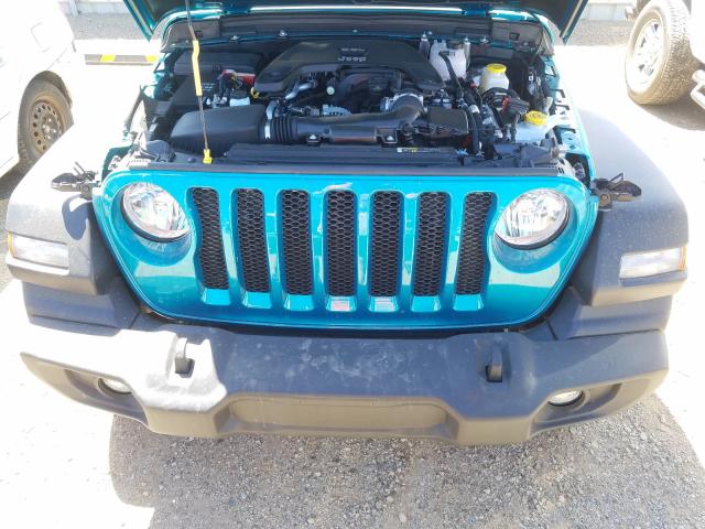 Photo 6 VIN: 1C4GJXAG7LW268741 - JEEP WRANGLER S 