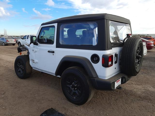 Photo 2 VIN: 1C4GJXAN1MW560661 - JEEP WRANGLER S 