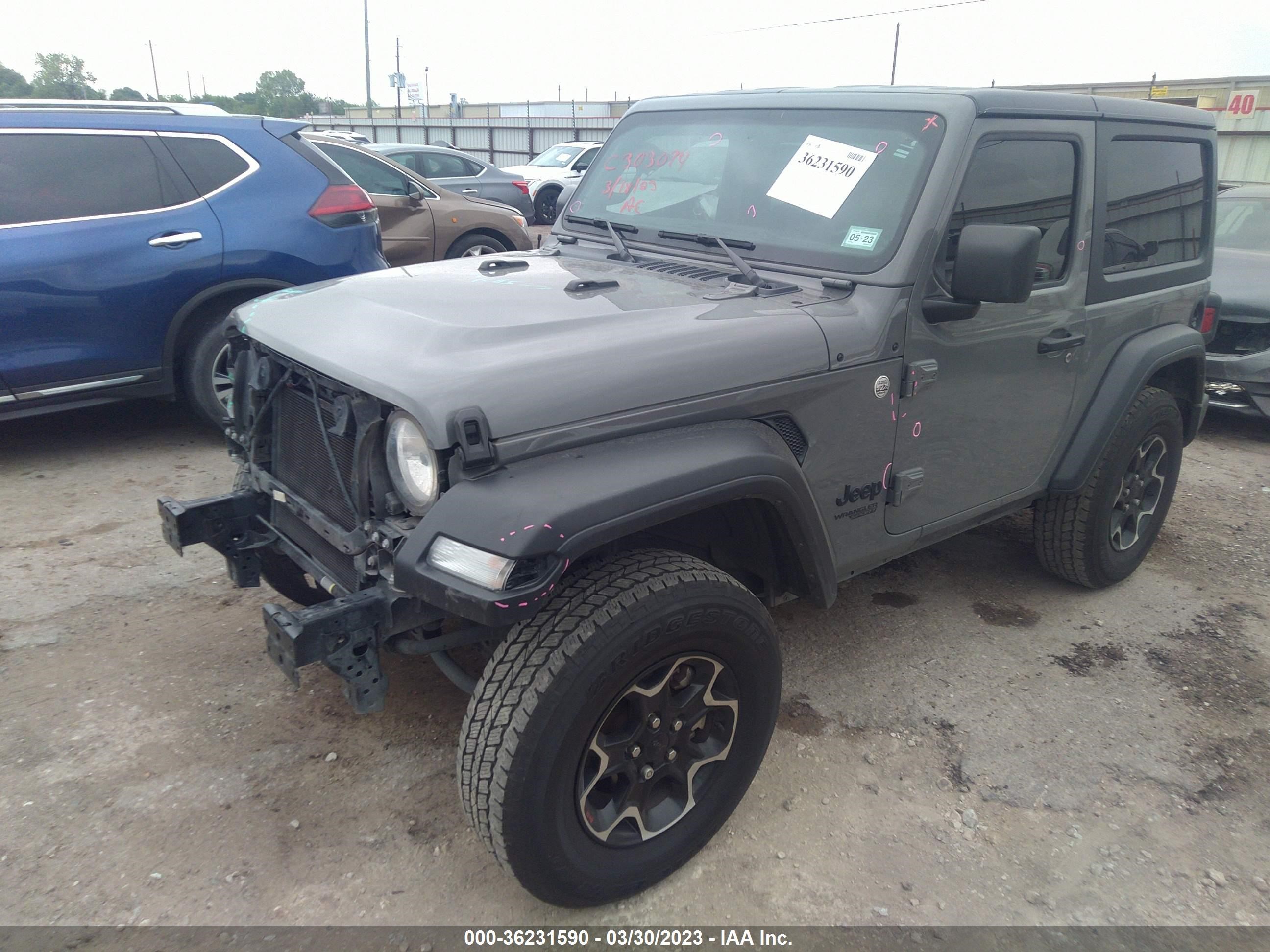 Photo 1 VIN: 1C4GJXAN2MW680145 - JEEP WRANGLER 