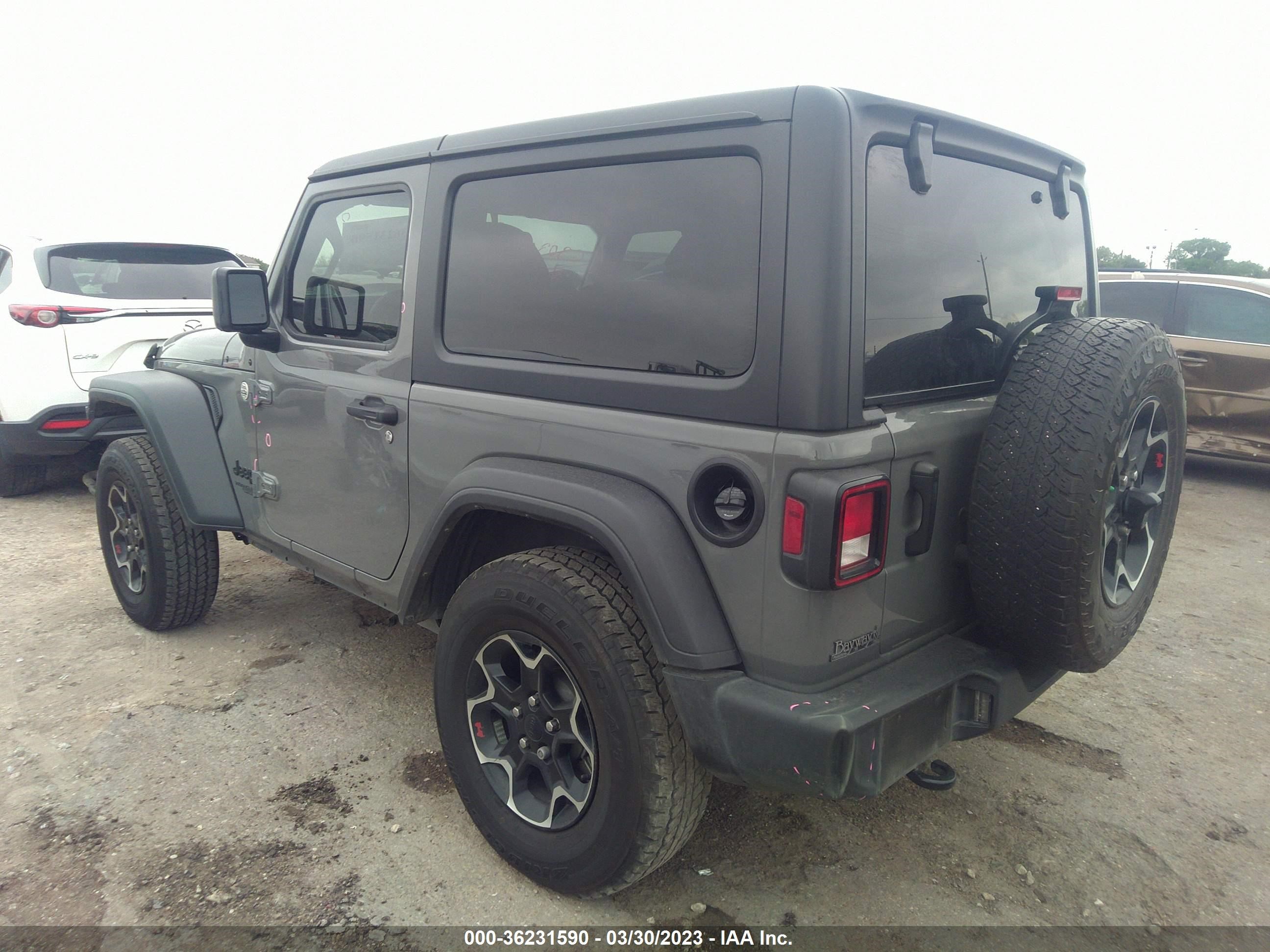 Photo 2 VIN: 1C4GJXAN2MW680145 - JEEP WRANGLER 