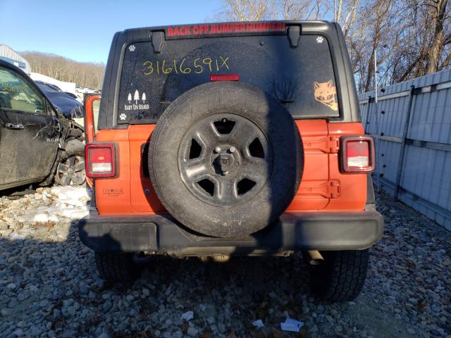 Photo 5 VIN: 1C4GJXAN3JW302752 - JEEP WRANGLER S 