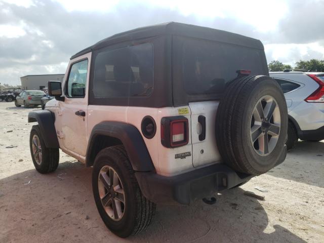 Photo 2 VIN: 1C4GJXAN4KW520359 - JEEP WRANGLER S 