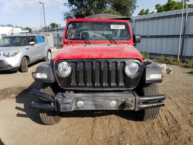 Photo 4 VIN: 1C4GJXAN7MW588223 - JEEP WRANGLER S 