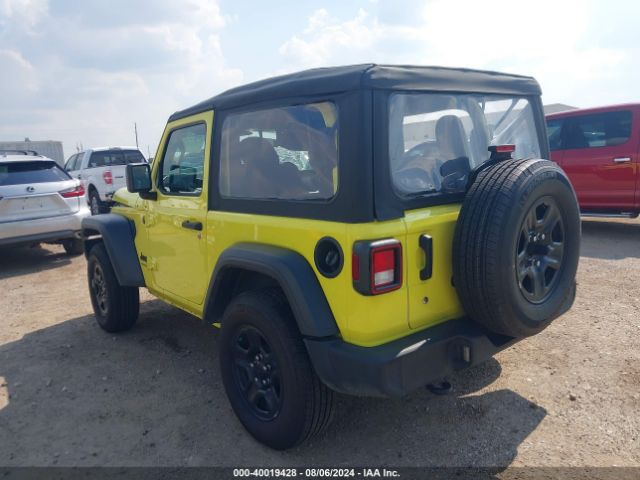 Photo 2 VIN: 1C4GJXAN8PW576070 - JEEP WRANGLER 