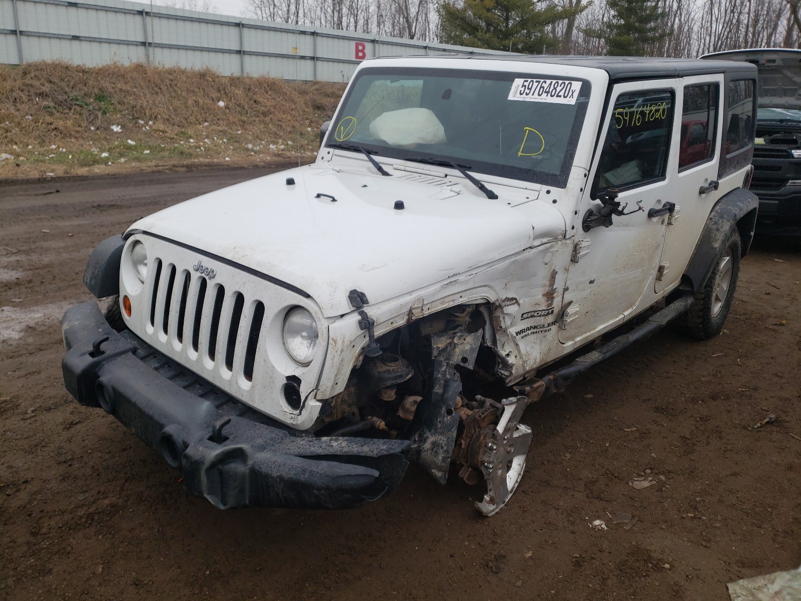 Photo 1 VIN: 1C4HJWDGXCL227774 - JEEP WRANGLER U 