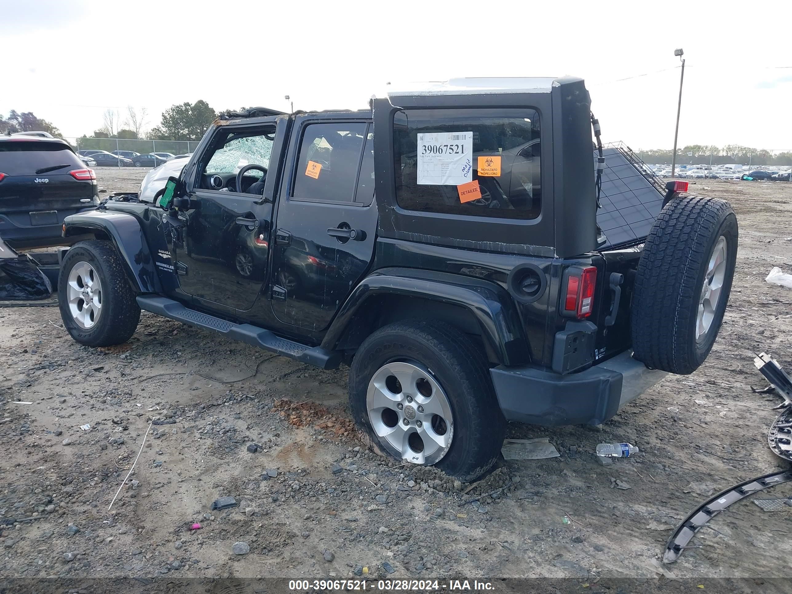 Photo 2 VIN: 1C4HJWEG2EL186915 - JEEP WRANGLER 