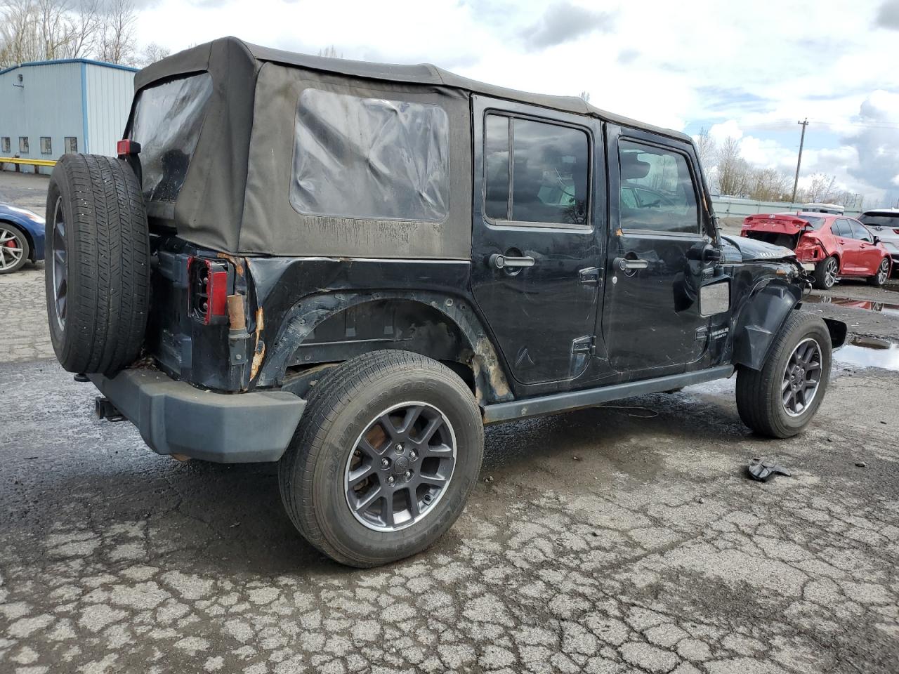 Photo 2 VIN: 1C4HJWFG7EL108886 - JEEP WRANGLER 