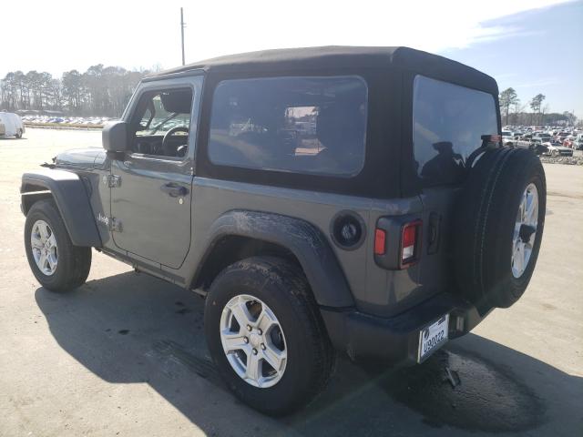 Photo 2 VIN: 1C4HJXAG9MW563619 - JEEP WRANGLER S 