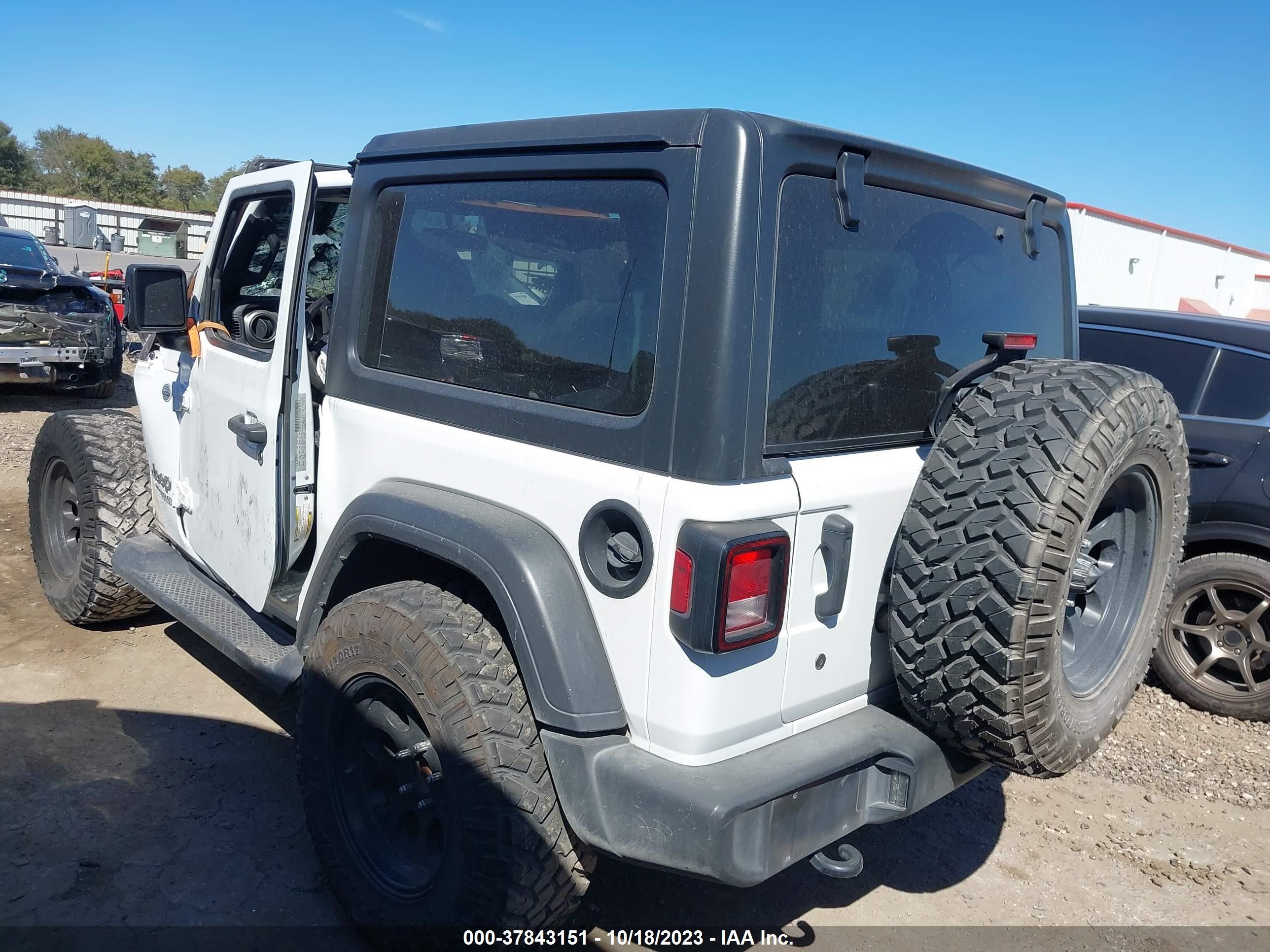 Photo 2 VIN: 1C4HJXAN5KW627523 - JEEP WRANGLER 