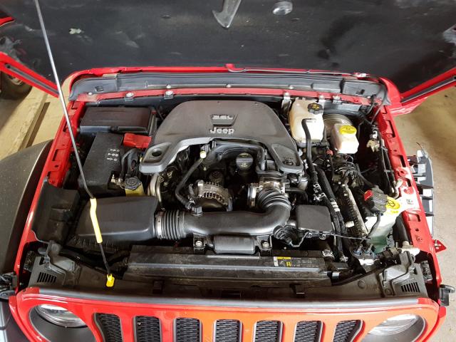 Photo 6 VIN: 1C4HJXCG5JW146216 - JEEP WRANGLER 