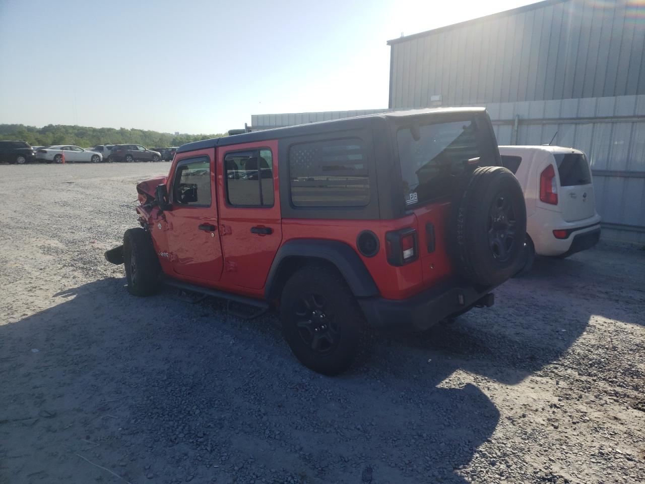 Photo 2 VIN: 1C4HJXDG0JW144078 - JEEP WRANGLER 