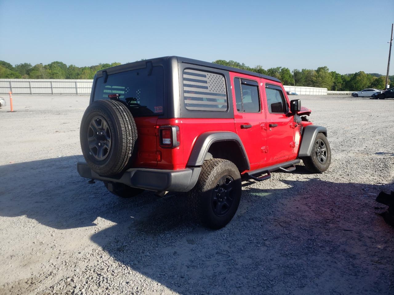 Photo 3 VIN: 1C4HJXDG0JW144078 - JEEP WRANGLER 