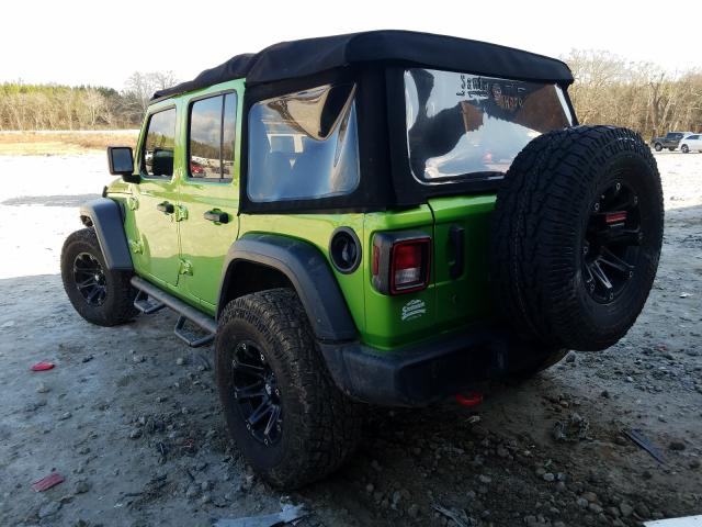 Photo 2 VIN: 1C4HJXDG0KW517315 - JEEP WRANGLER U 