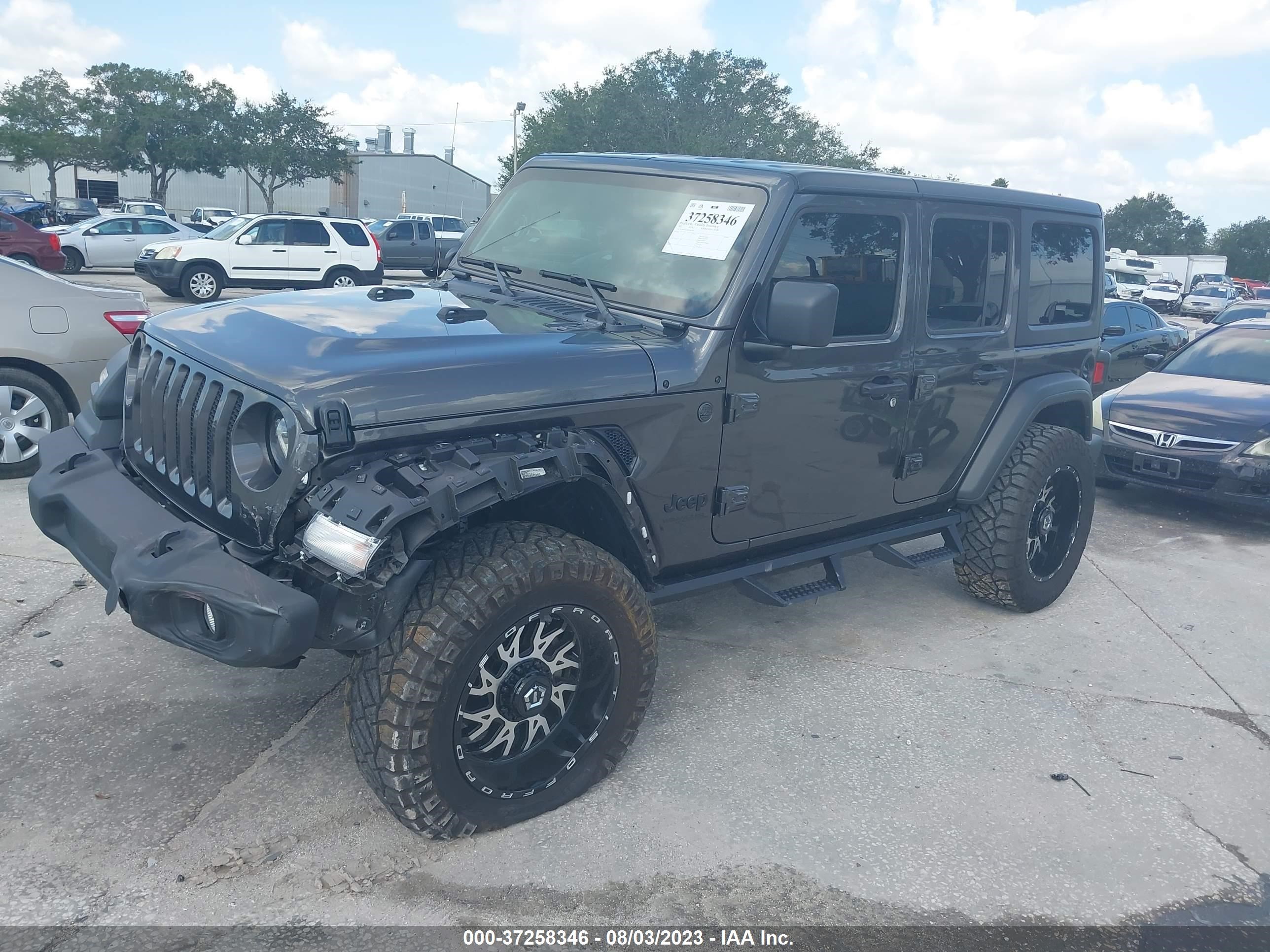 Photo 1 VIN: 1C4HJXDG0NW261956 - JEEP WRANGLER 