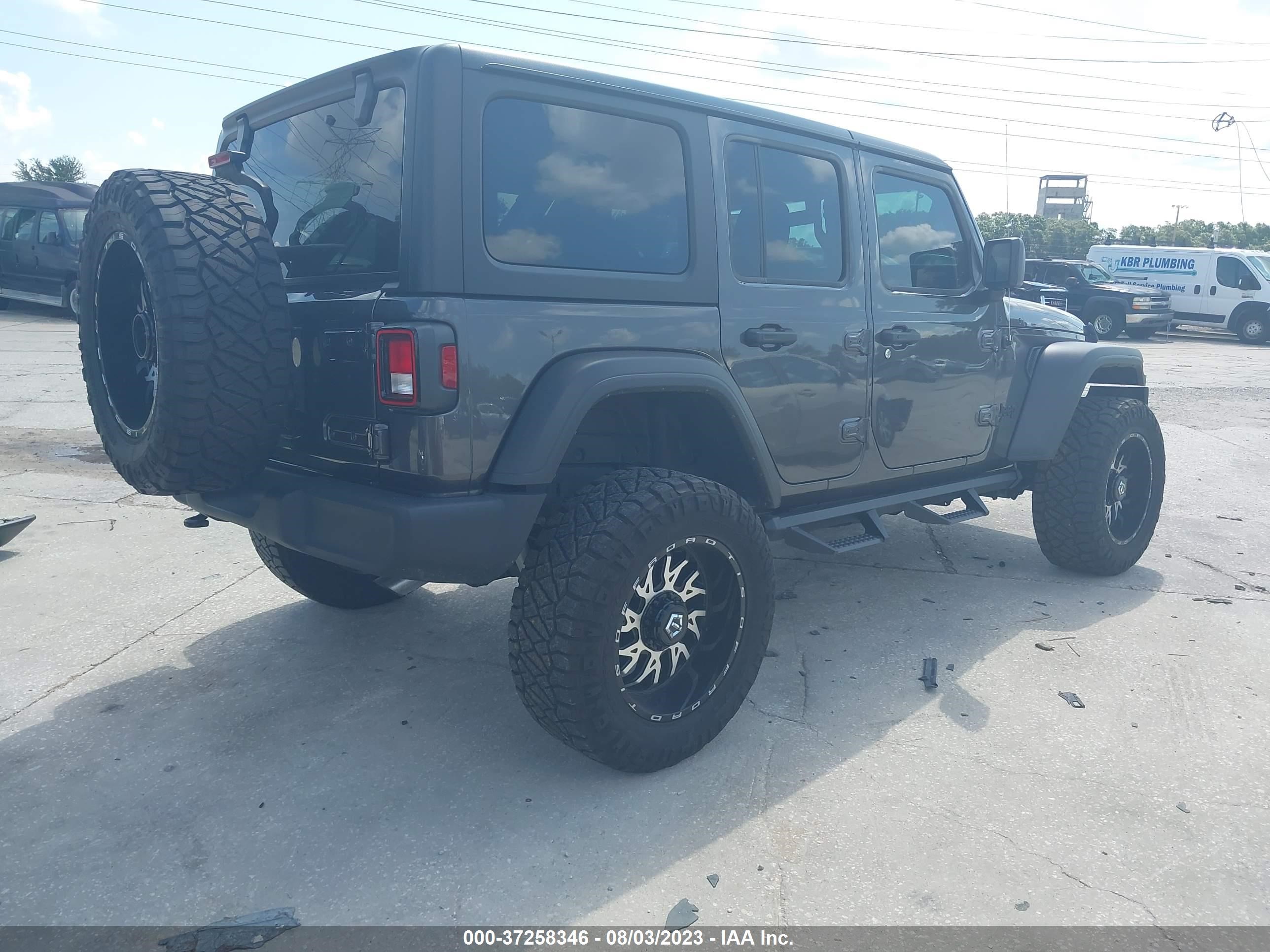 Photo 3 VIN: 1C4HJXDG0NW261956 - JEEP WRANGLER 