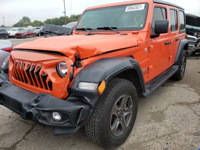 Photo 1 VIN: 1C4HJXDG1JW220973 - JEEP WRANGLER U 