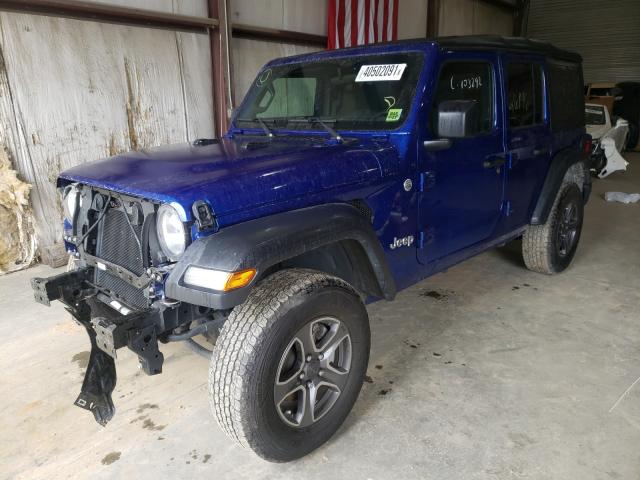 Photo 1 VIN: 1C4HJXDG1JW267856 - JEEP WRANGLER U 