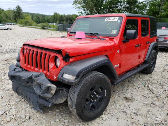 Photo 1 VIN: 1C4HJXDG1KW614054 - JEEP WRANGLER U 