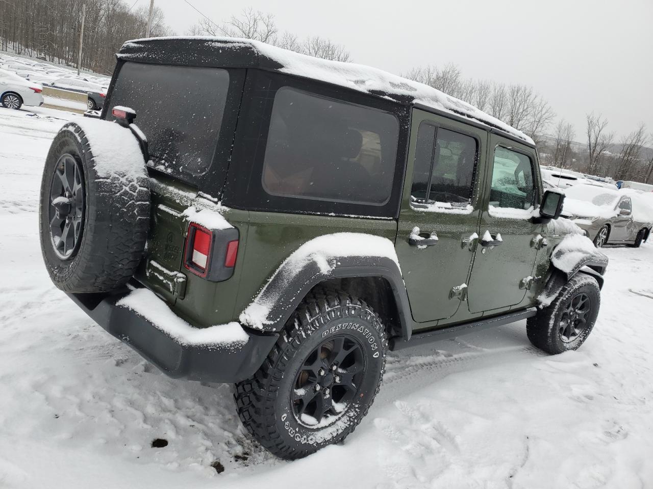 Photo 2 VIN: 1C4HJXDG1MW580457 - JEEP WRANGLER 