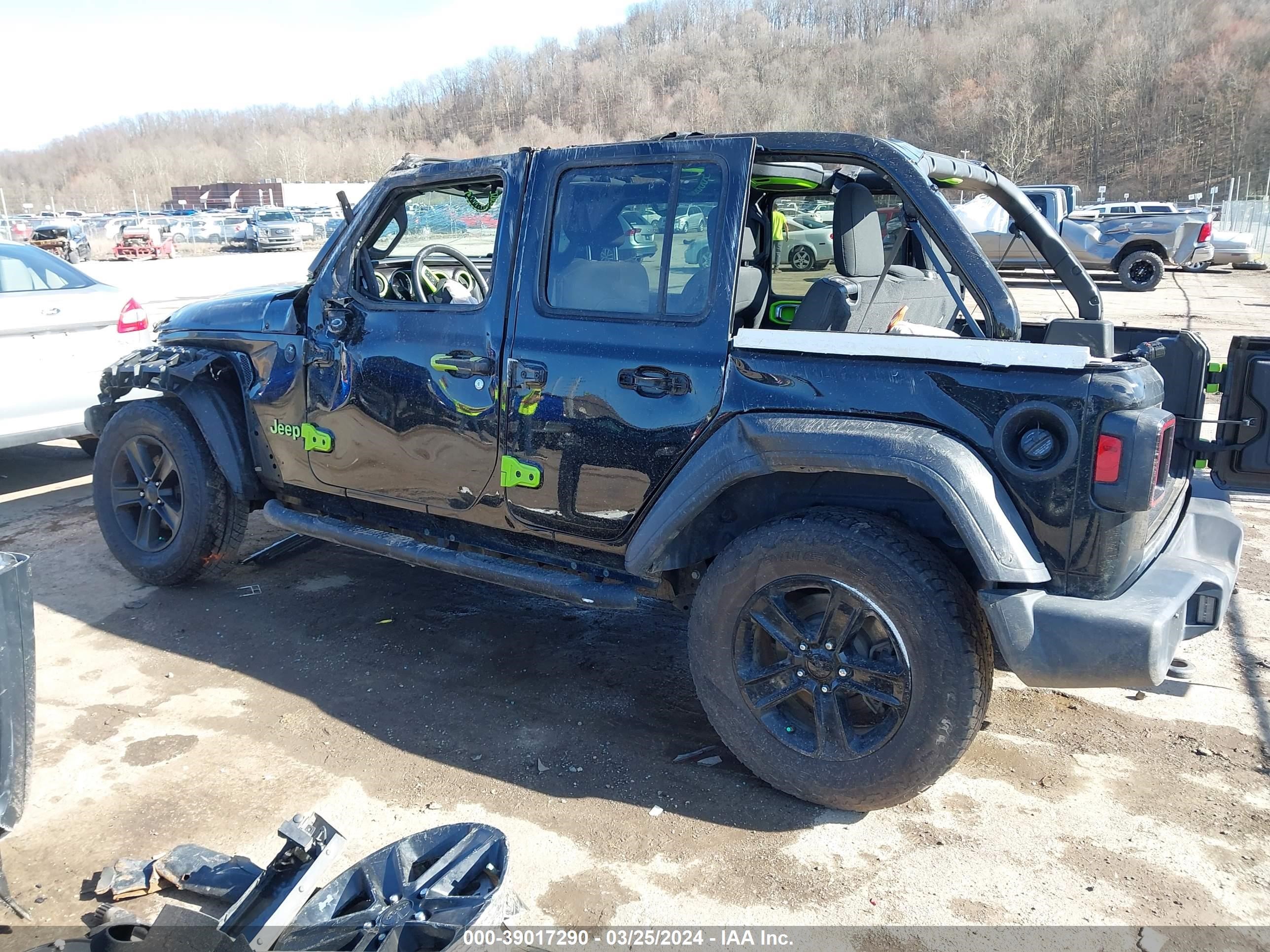 Photo 2 VIN: 1C4HJXDG1MW636820 - JEEP WRANGLER 