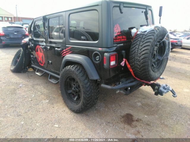 Photo 2 VIN: 1C4HJXDG2JW143935 - JEEP WRANGLER UNLIMITED 